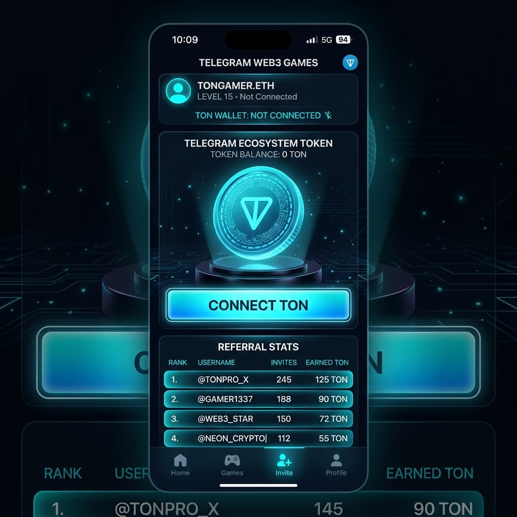 Web3 Play-to-Earn Mini App